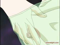 Bondage Hentai Girl Hot Titty And Dildo Fucking By Shemale Anime