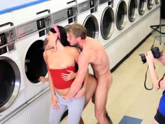 Big Tit Wife Fucks Compeer Laundry Day