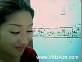 Chinese Asian Webcam Girl Gets Naked