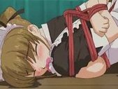 Cute maid bondaged and penetrated