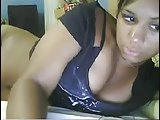 Thick Black Chick Teasing & Fingering In Different Positions