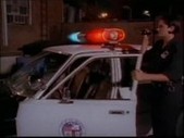 Penetrator on a police car 