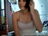 Cutie Teen Stripping On Webcam