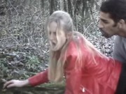 sweet blonde fucked in the forest